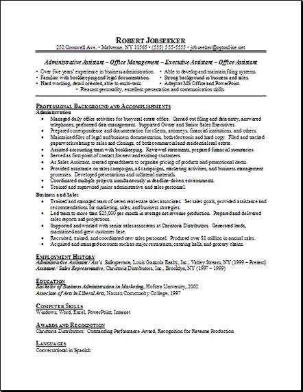 resume samples skills. Office Manager Resume Sample