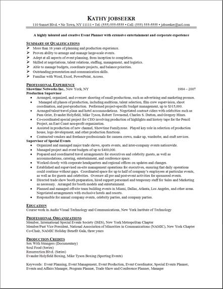 A resume example custom