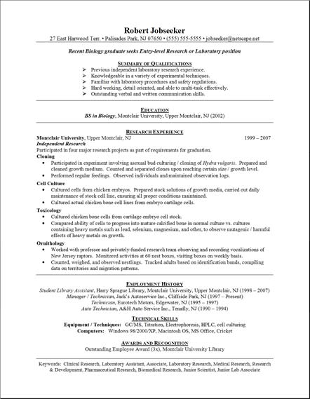sample-resume-formats Sample Resume Formats